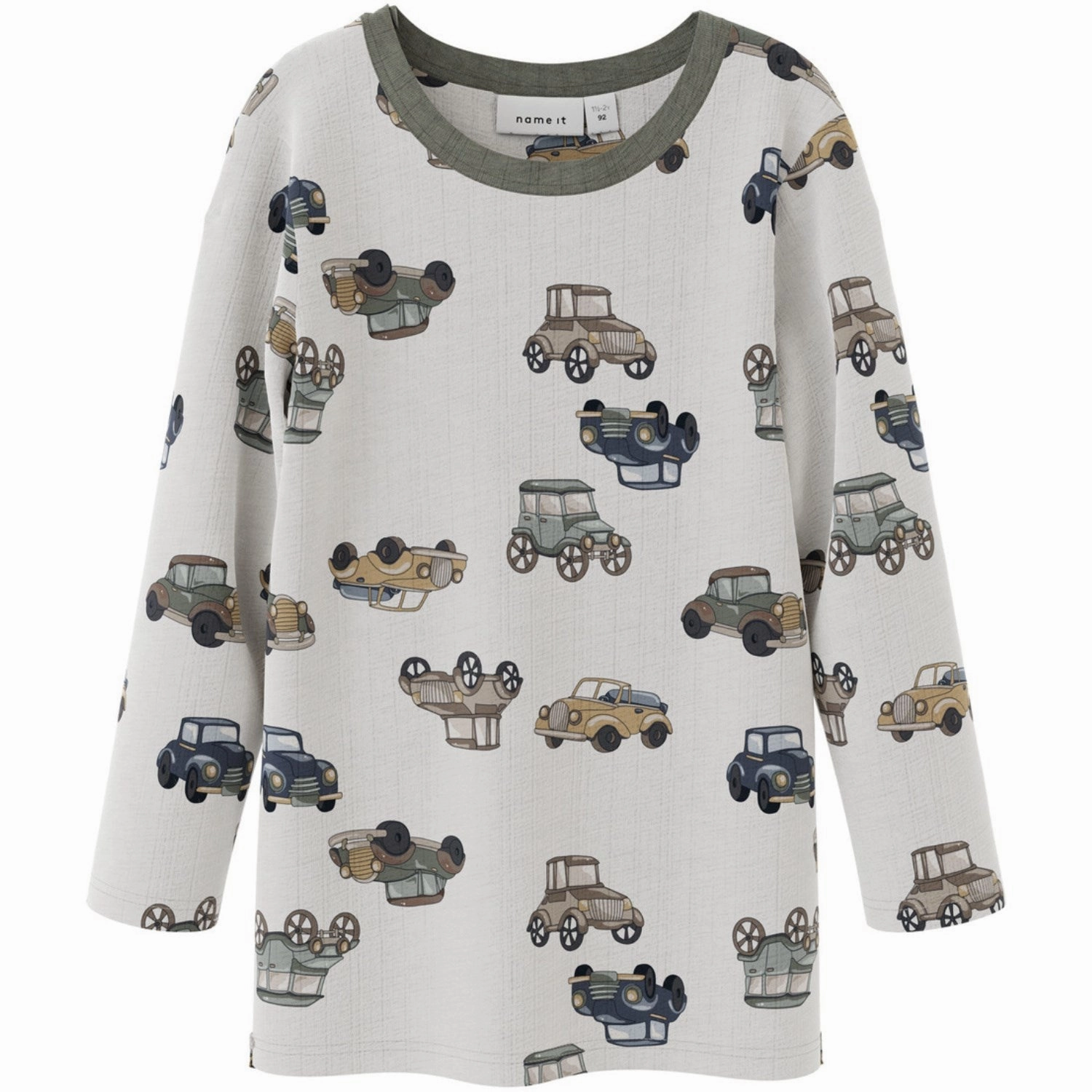 Name It Snow White Wang Wool Needle Blouse Noos Warm Insulation