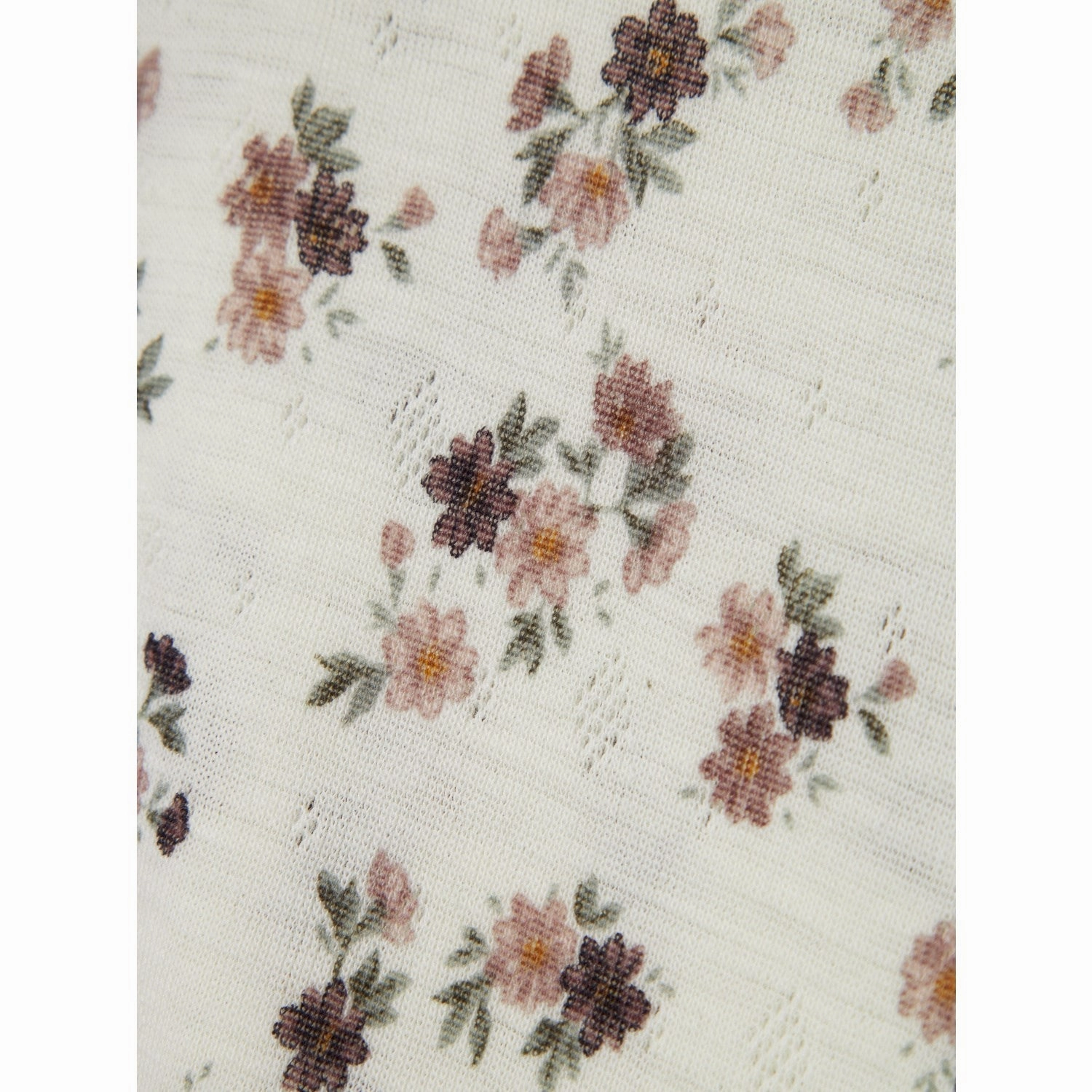 Subtle patterns Name It Snow White Wang Wool Needle Blouse