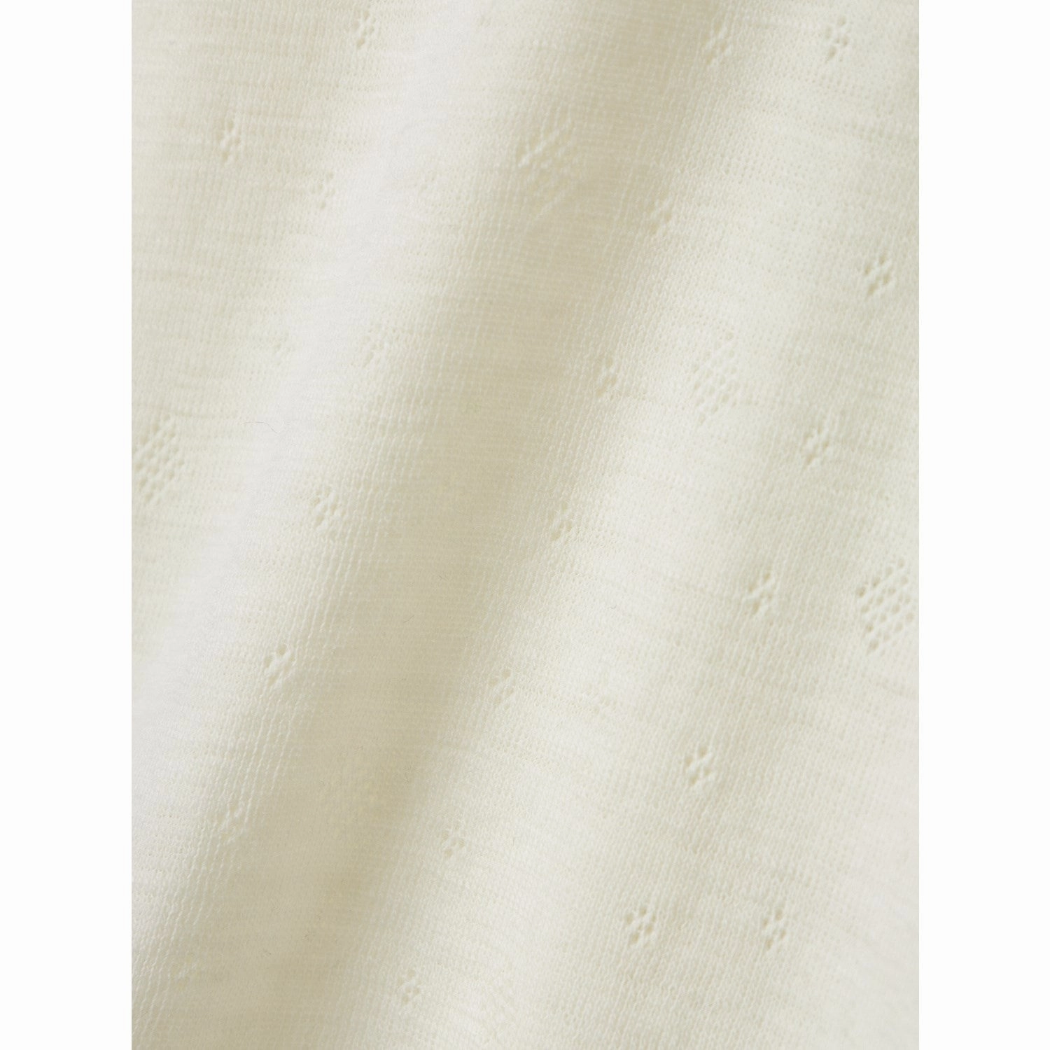 Name It Snow White Wang Wool Needle Blouse With Collar Sustainable fashion