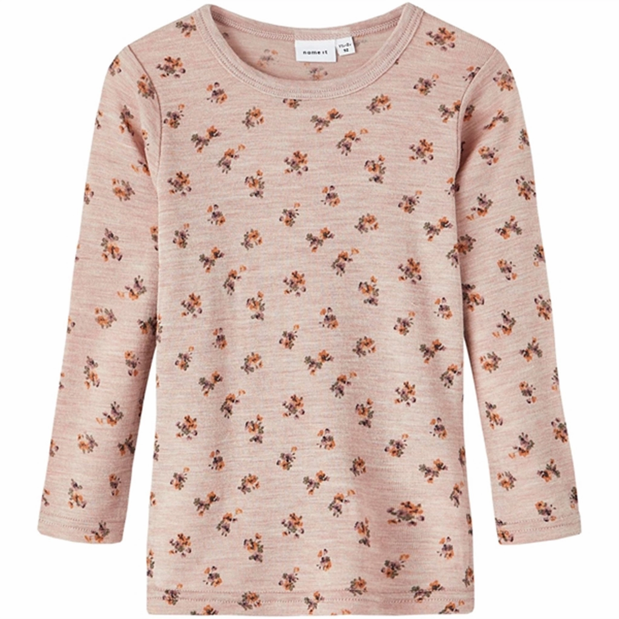 Name it Sphinx Wang Wool Rib Blouse AOP Gift Idea Tall Length