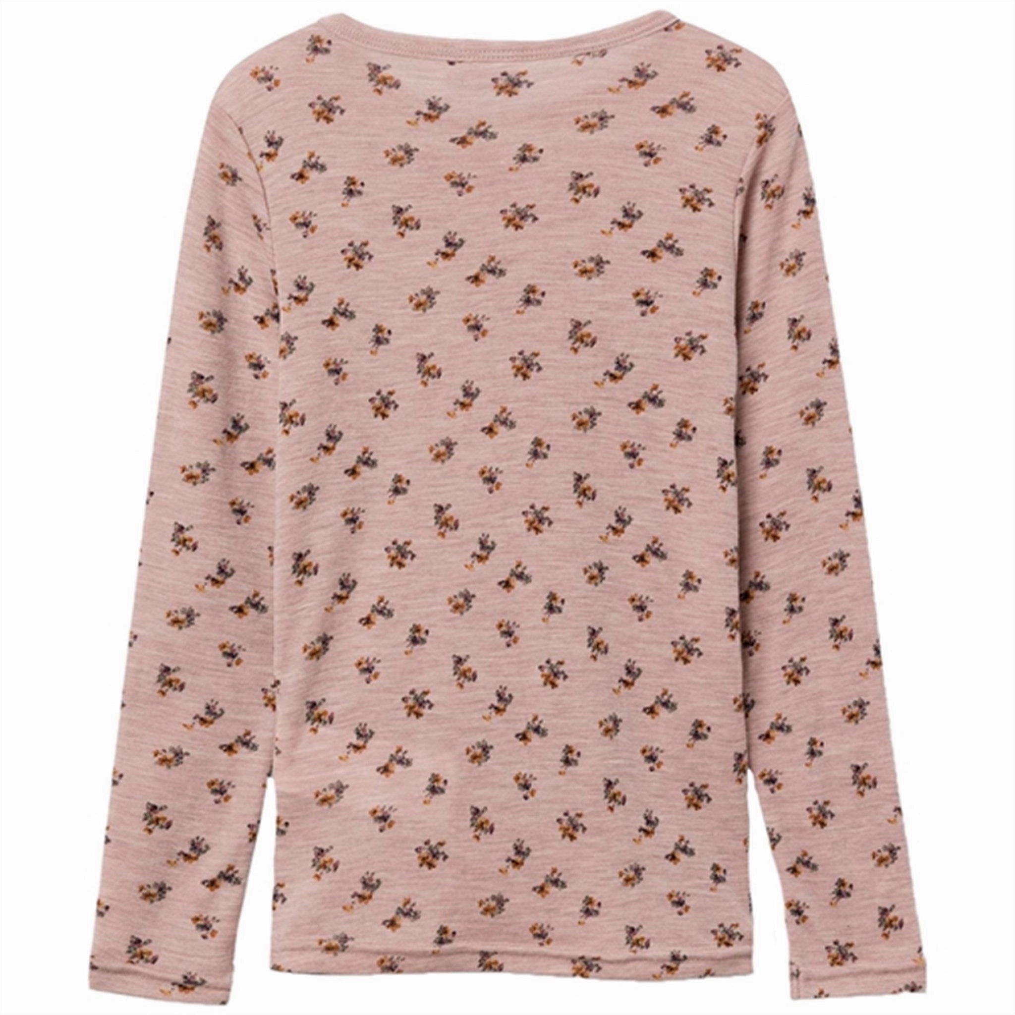 Name it Sphinx Wang Wool Rib Blouse AOP Durable Texture Spring Collection