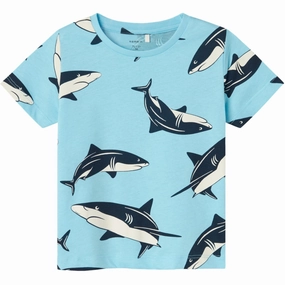 Name It Splish Splash Jusper T-Shirt Fresh Trend No Slip Shoulder Design