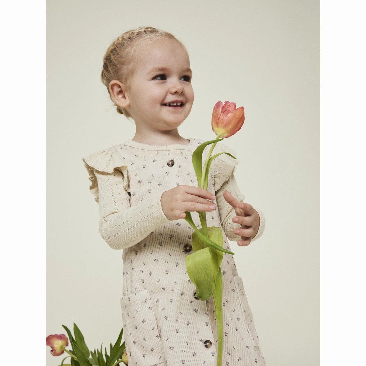 Name It Summer Sand Bisille Spencer Dress Mix-And-Match