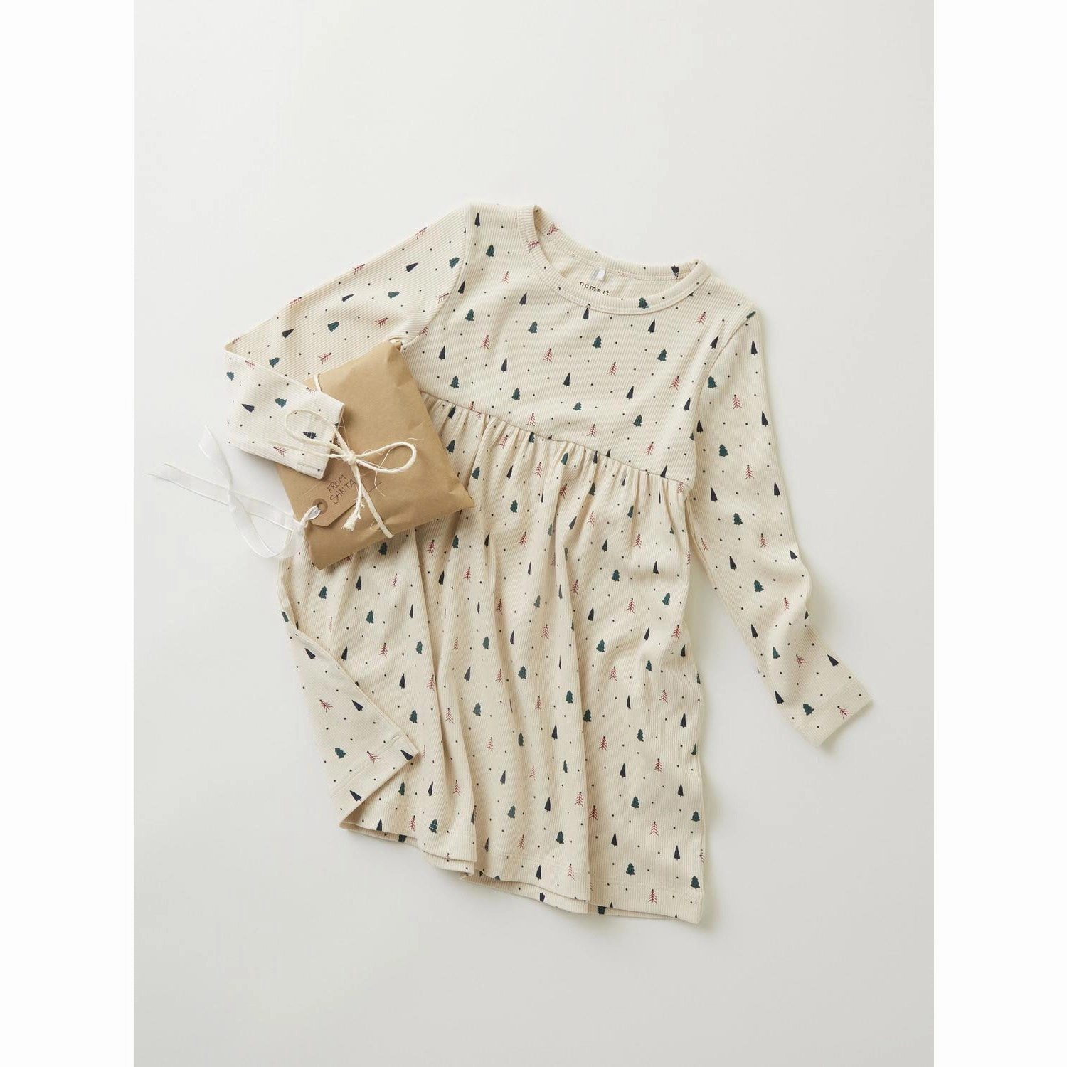 Simple Texture Name It Summer Sand Dab Dress