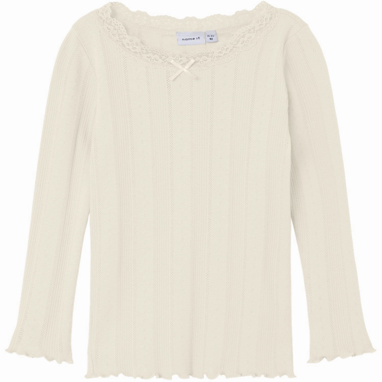 Roll-Up Sleeve Name It Summer Sand Freda Slim Blouse