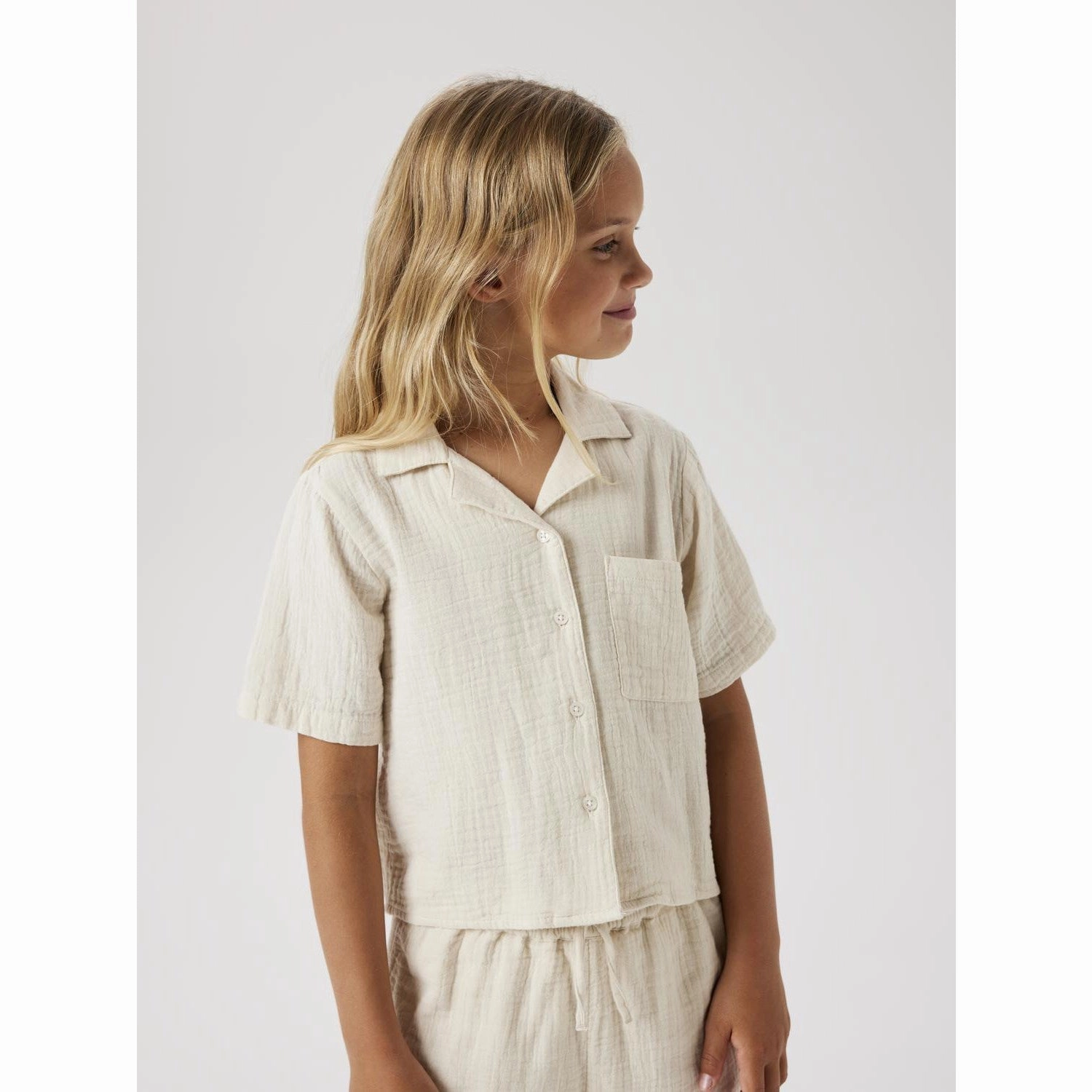 Party outfit Versatile Styling Name It Summer Sand Jasmin Short Shirt Noos