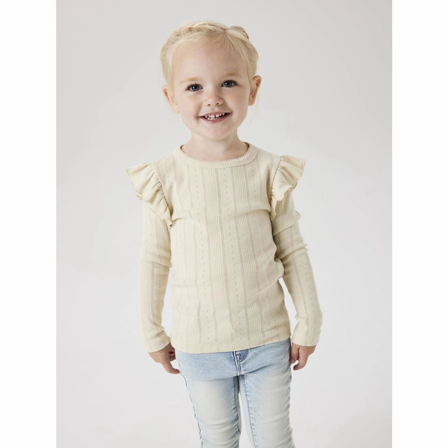 Name It Summer Sand Julia Slim Blouse Noos Timeless elegance