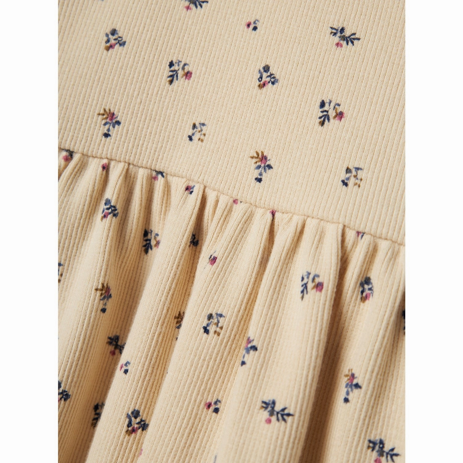 Name It Summer Sand Olinne Dress Relax Fit Tactile Feel