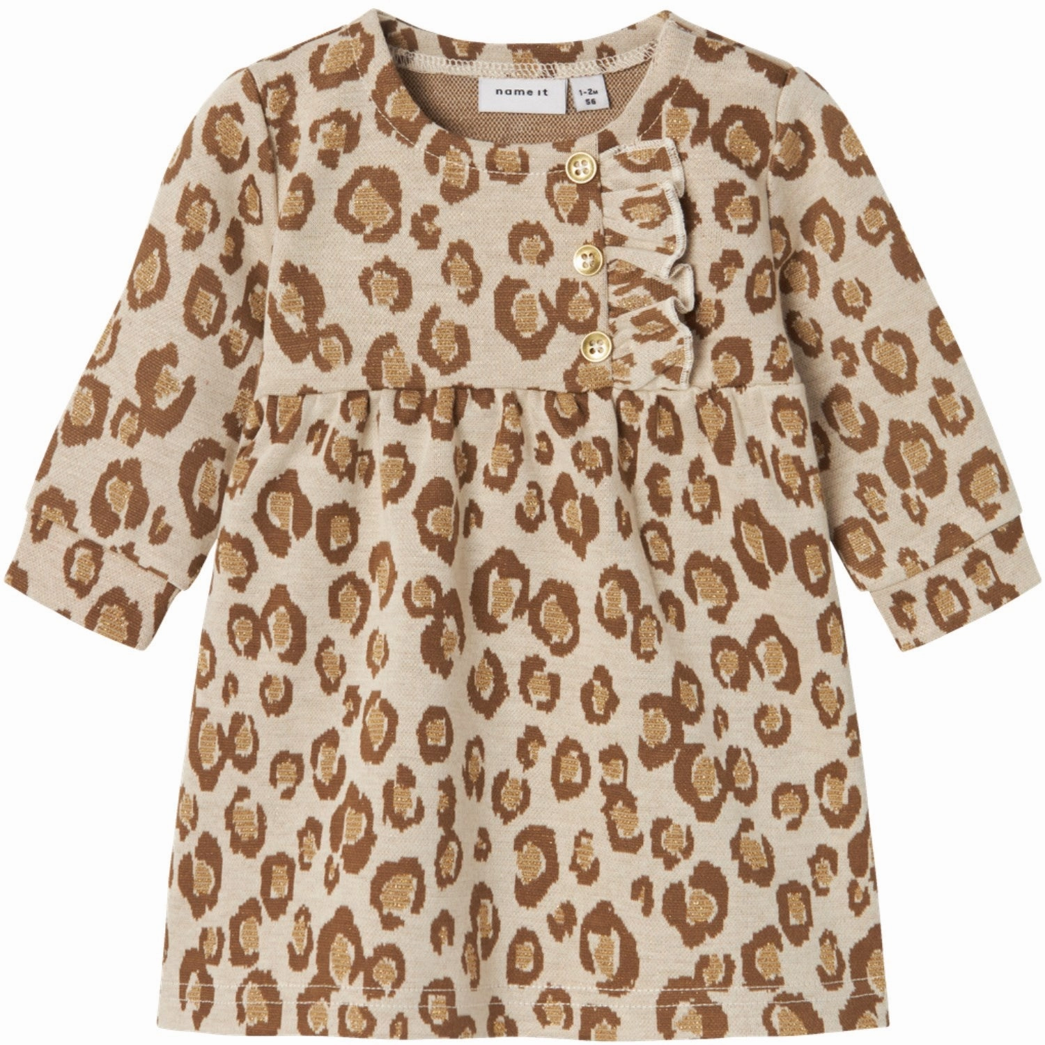 Name It Summer Sand Soleo Dress Light Weave