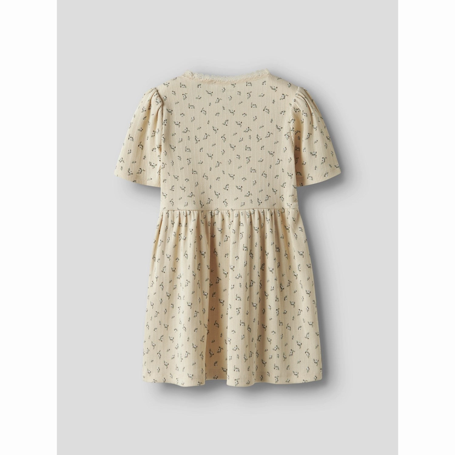 Name It Sun Kiss Hoise Slim Dress Farm Scene Lace-Trim