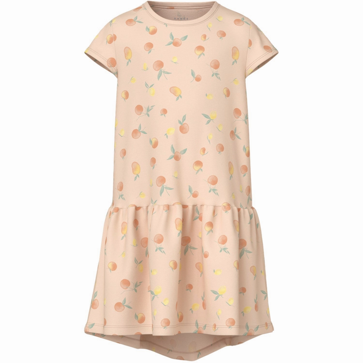 Layered Comfort Wear Cold-Shoulder Name It Sun Kiss Peach Lemon Vigga Capsl Dress