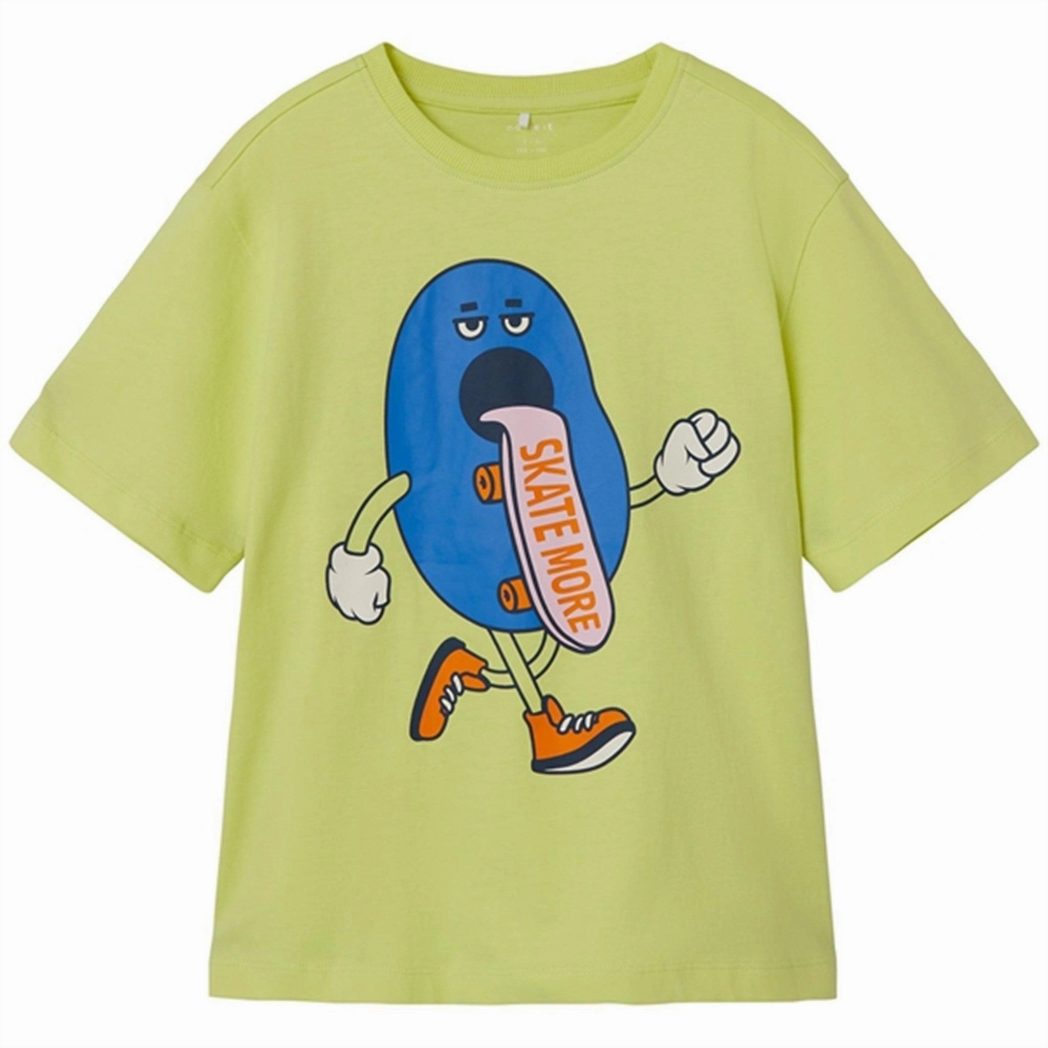 Pilling Resistant Finish Indoor clothing Name it Sunny Lime Sander Loose T-shirt