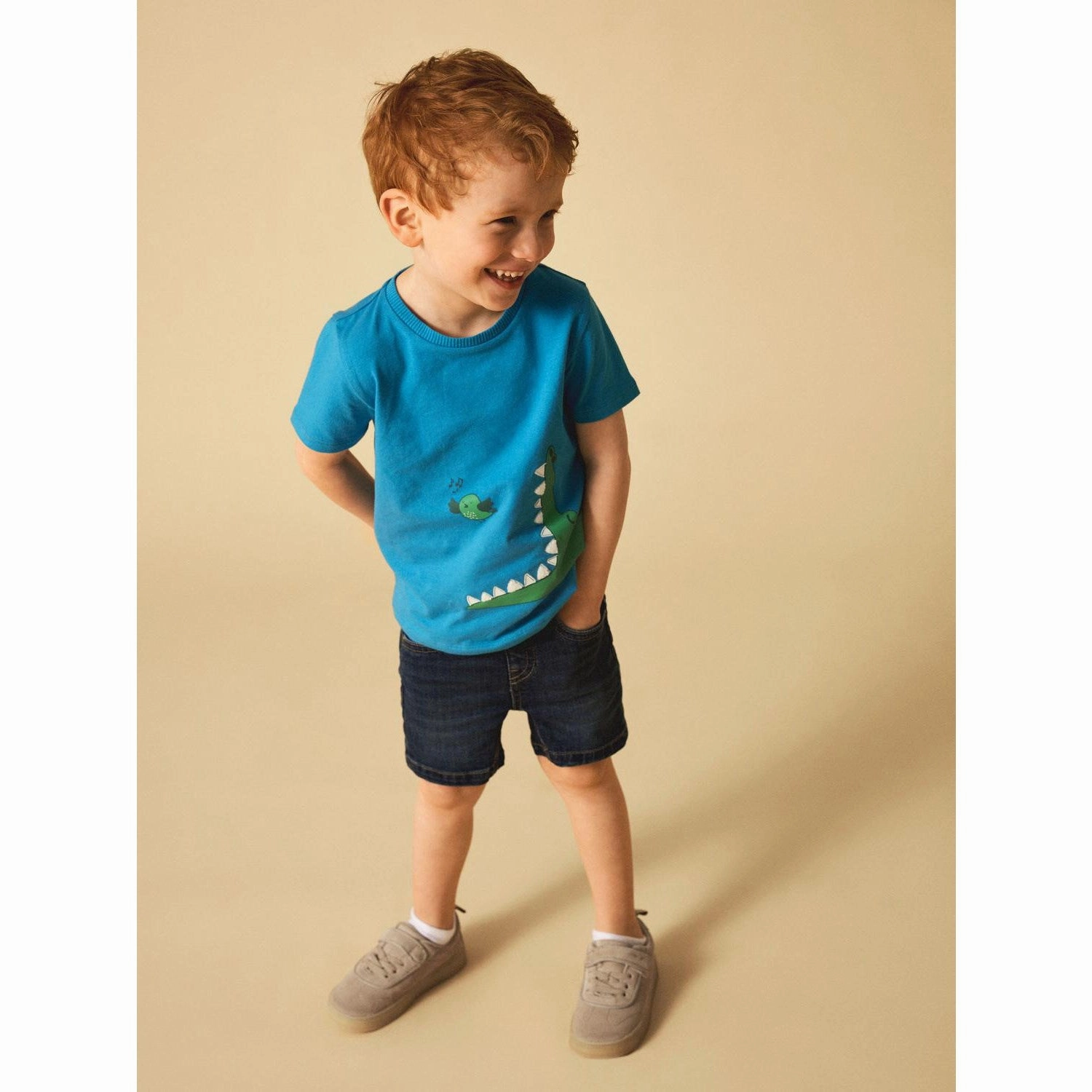 Light Breeze Trendy Design Name It Swedish Blue Hellan T-Shirt