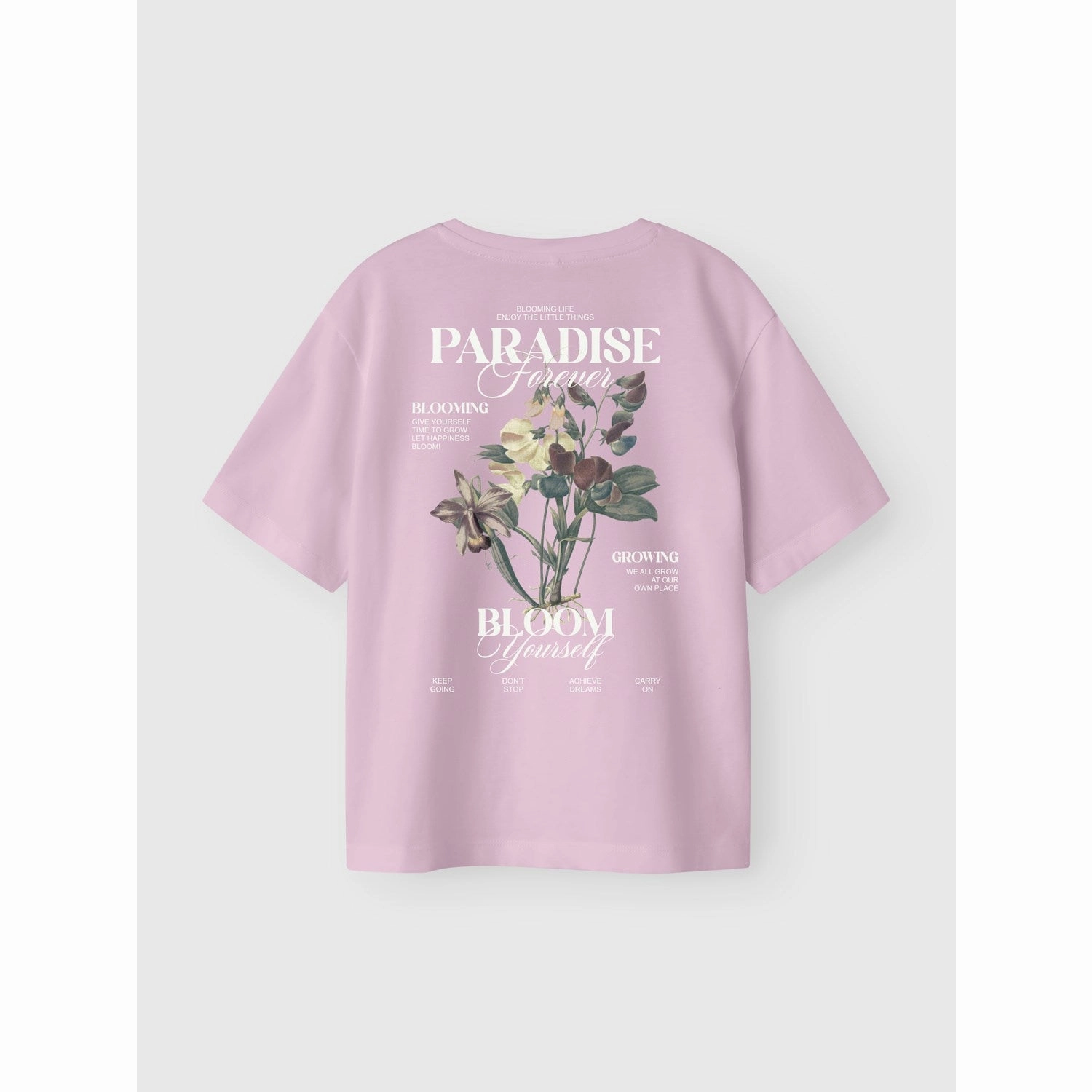 Name It Sweet Dreams Nkfnorla Ss Nreg Top Layered Hem Design casual top