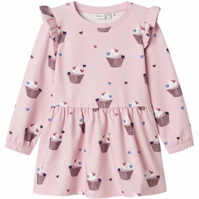 Natural Aesthetic Name It Sweet Dreams Nmfnaya Sweat Dress Bru