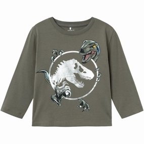 Name It Tea Leaf Surinder Jurassic Blouse decorative element