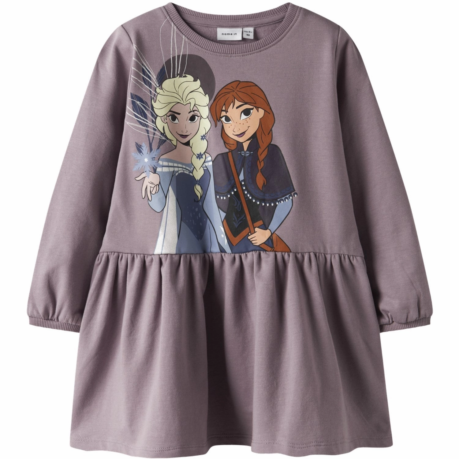 Name It Toadstool Front Nmfaposa Frozen Ls Swe Dress Bru Wdi Boho Aesthetic