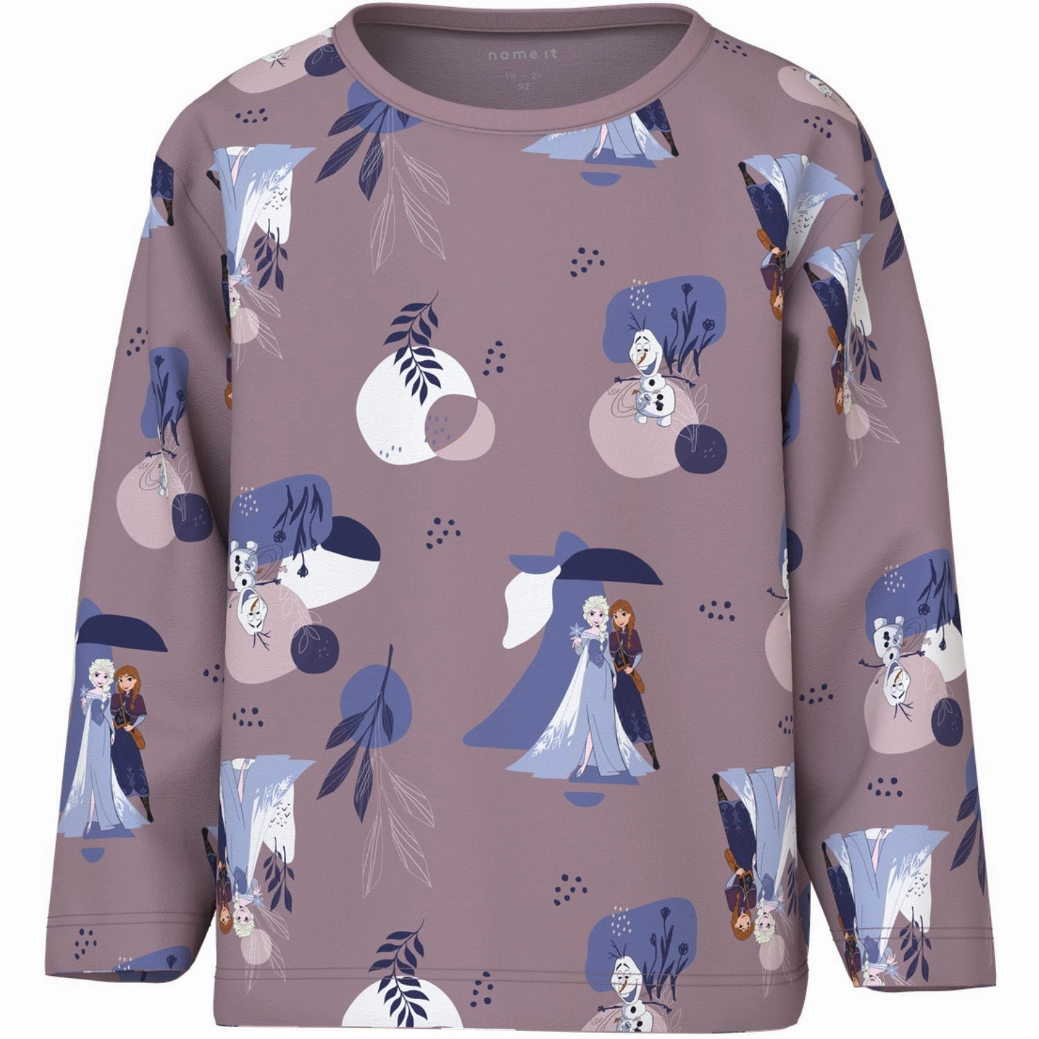 Name It Toadstool Nmfapina Frozen Ls Top Wdi Resort Wear Pastel Shade