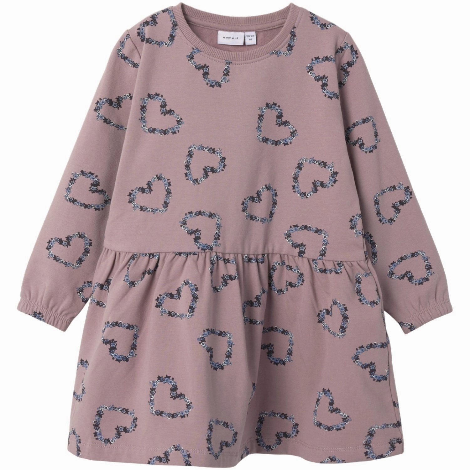 Name It Toadstool Nmfolukria Ls Sweat Dress Bru Multipurpose Cocktail Ready