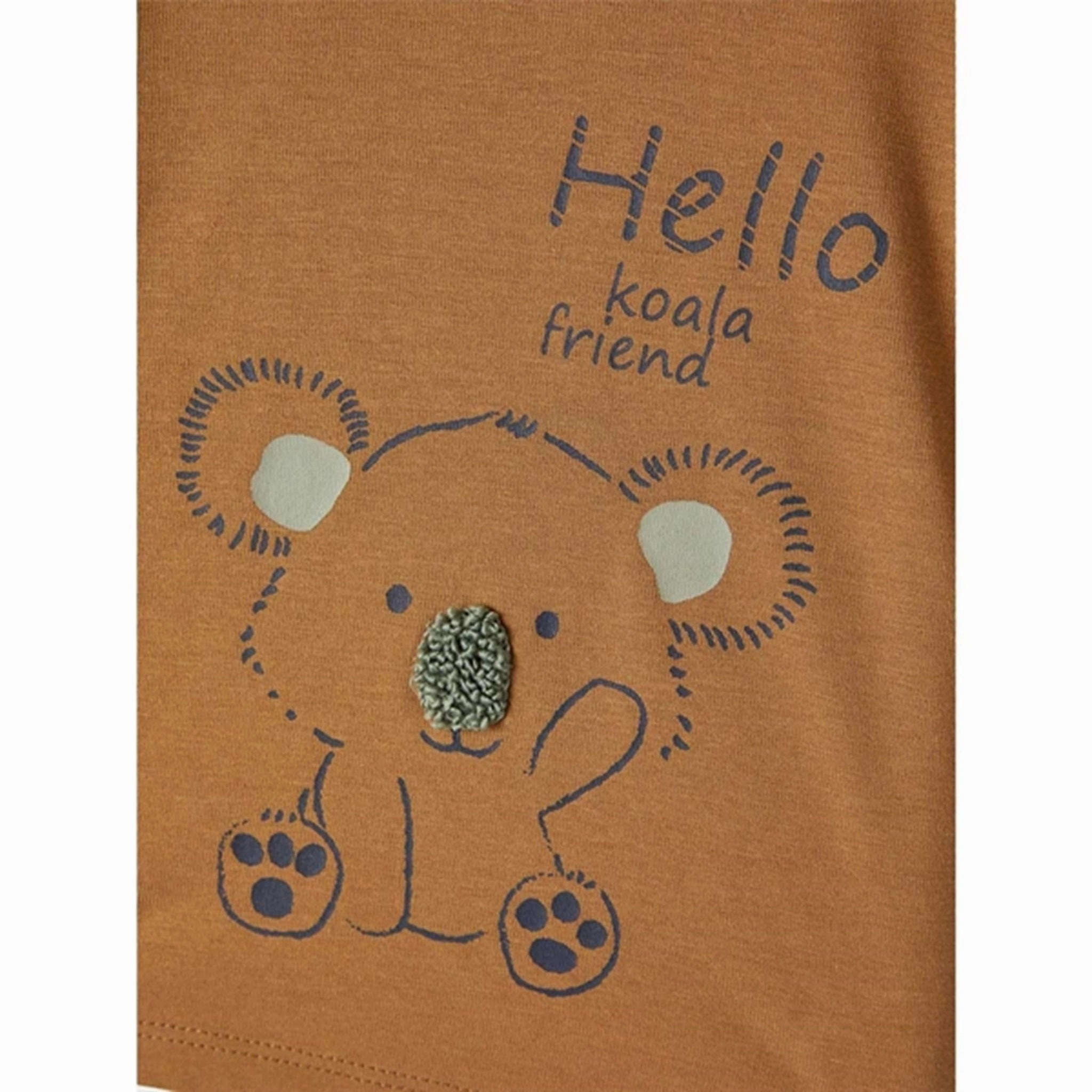 Coffee Run Compact Fold Design Name it Toasted Coconut Tobbie Blouse