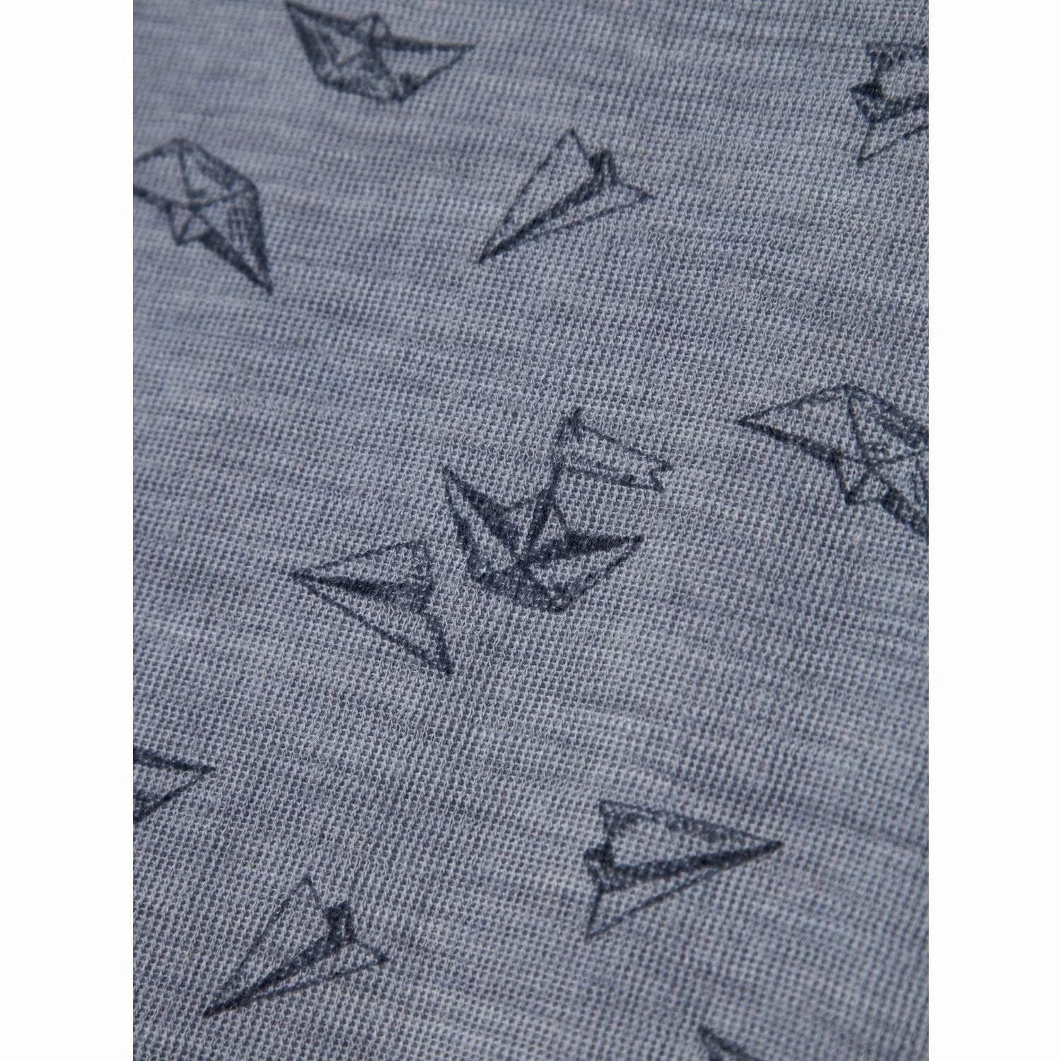 Name It Tradewinds Aop Wang Wool Rib Blouse Aop Cooling Core Technology