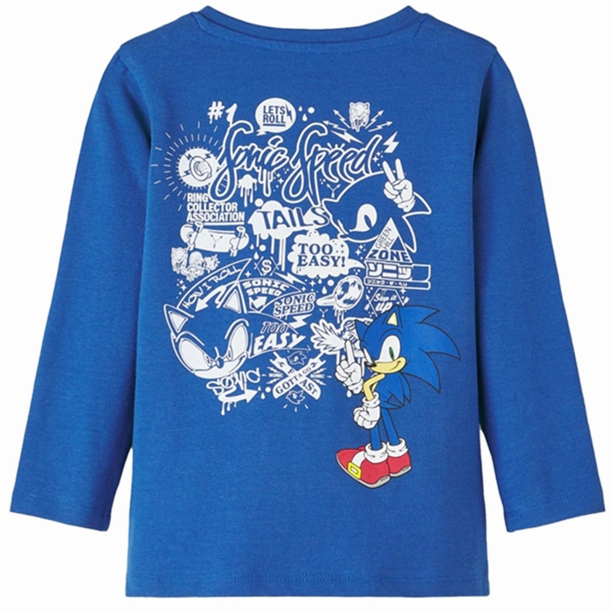 Linen blend Name it True Blue Adni Sonic Blouse