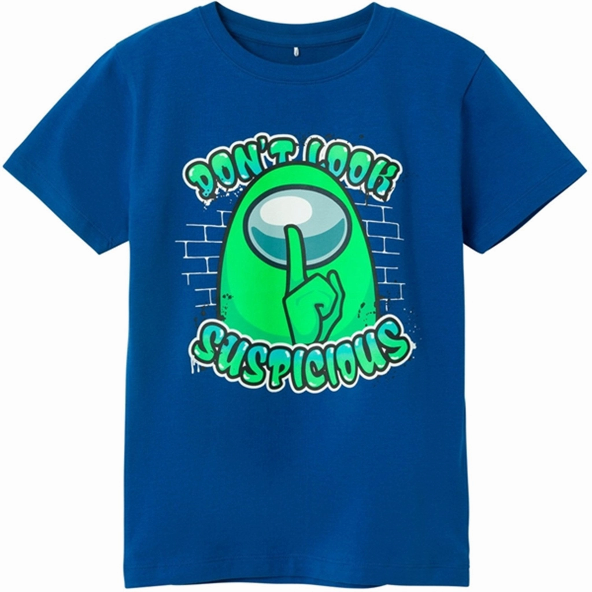 Name it True Blue Aol Among Us T-Shirt Sleeveless