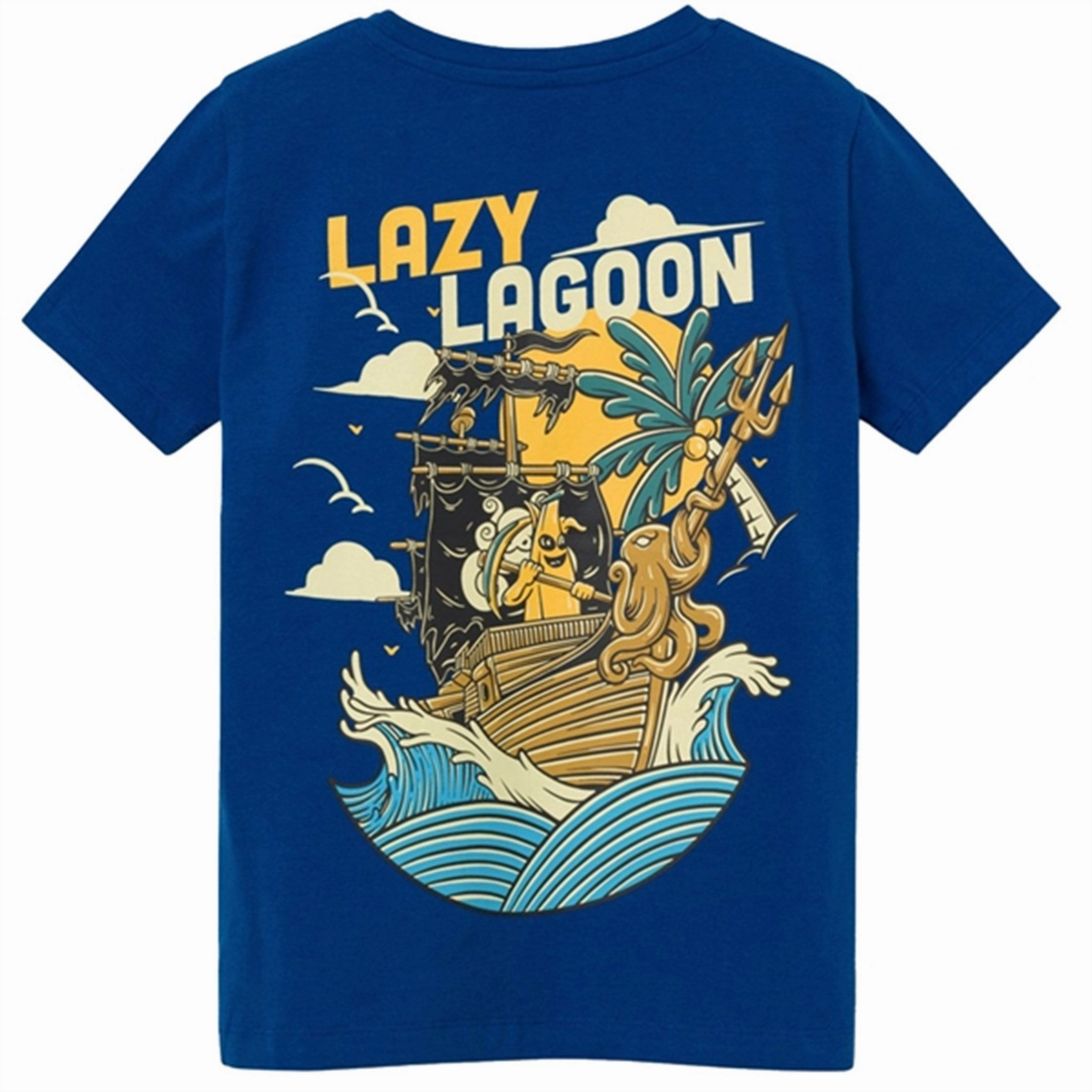 HighThreadCount Name it True Blue Asym Fortnite T-Shirt