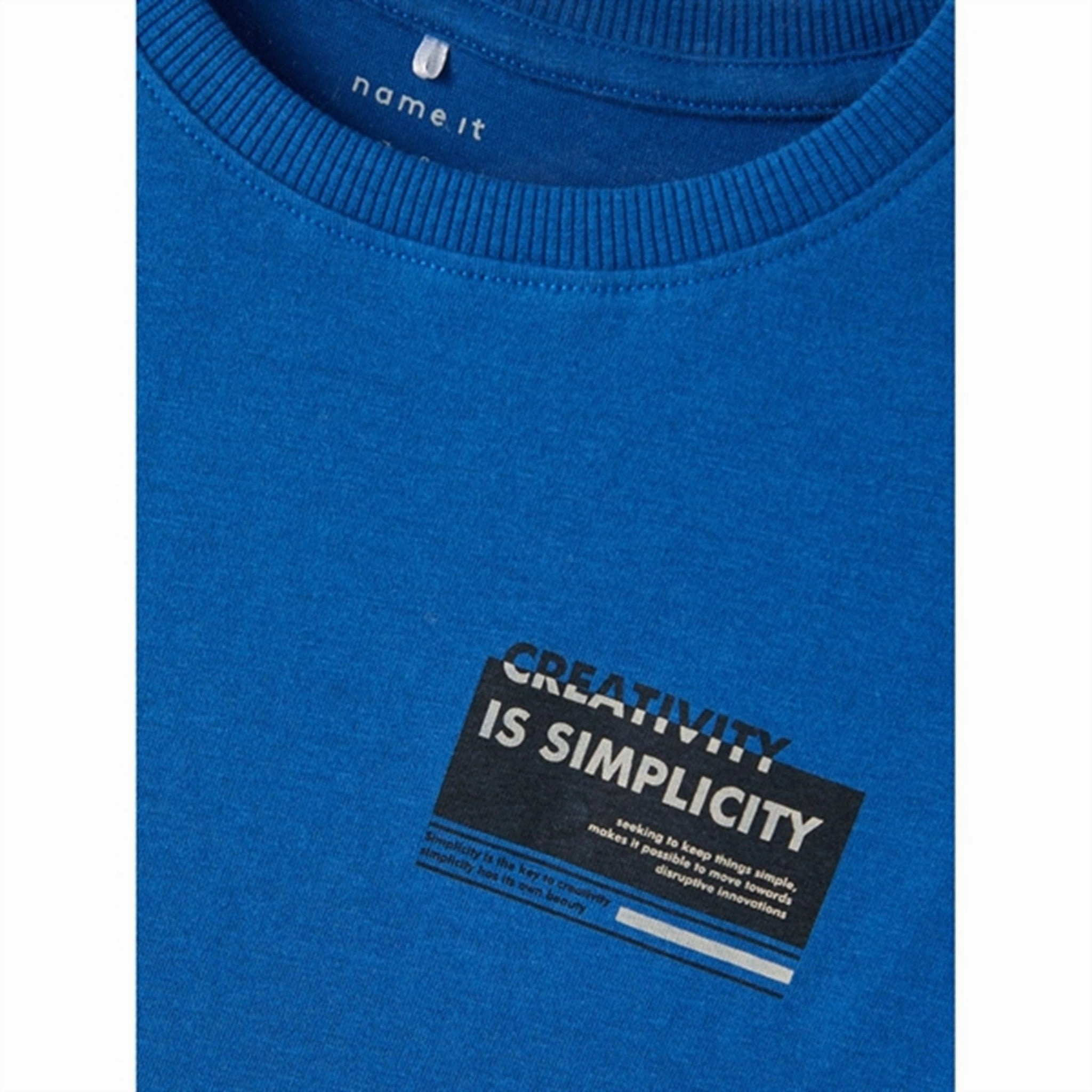 Name it True Blue Nefrede T-Shirt Classic Design StretchFabric
