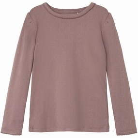 Ethical production Name It Twilight Mauve Nigella Slim Blouse