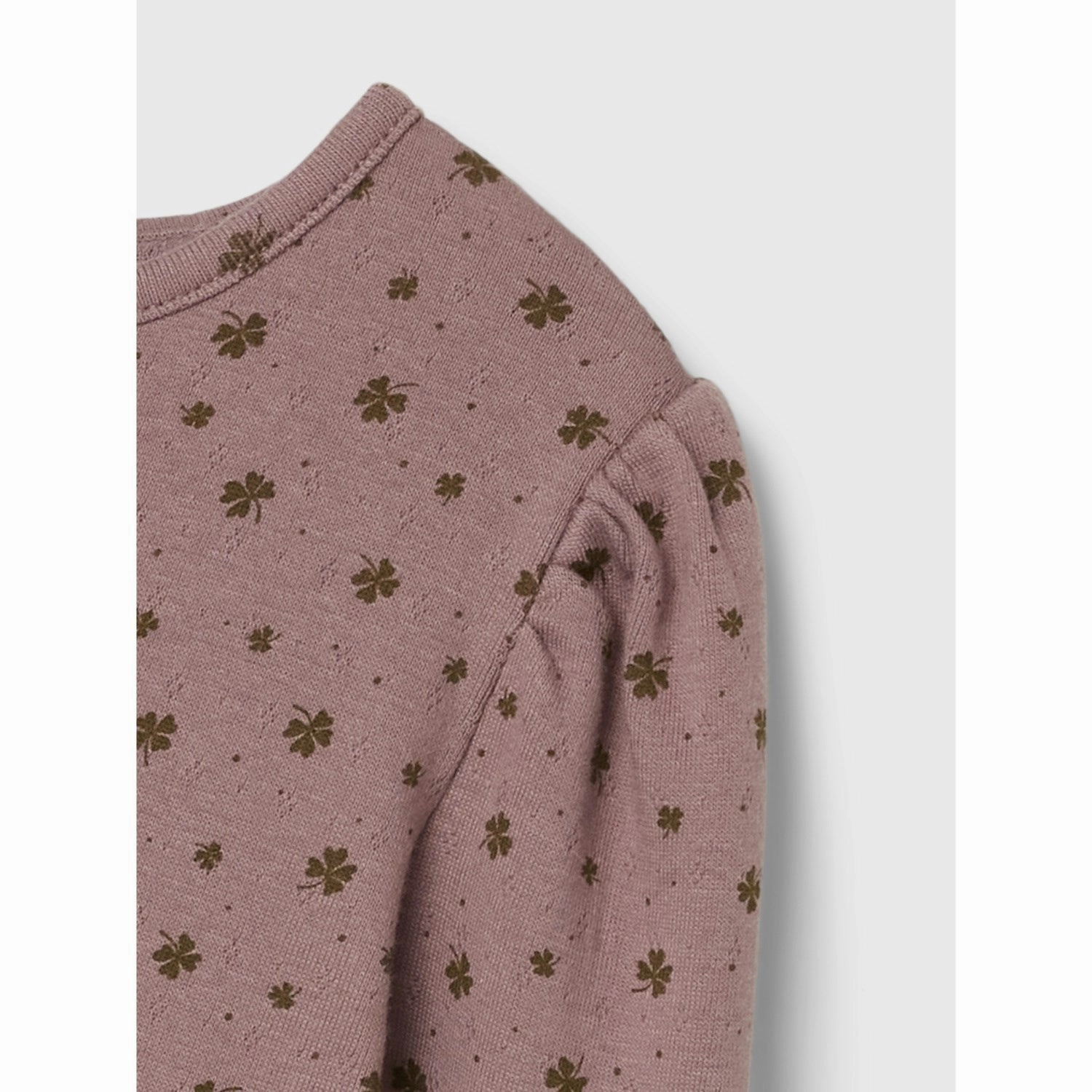 Durable Thread Construction Long Sleeve Name It Twilight Mauve Noella Slim Blouse