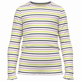 Name it Violet Tulle Vemma Slim Blouse Plaid Design