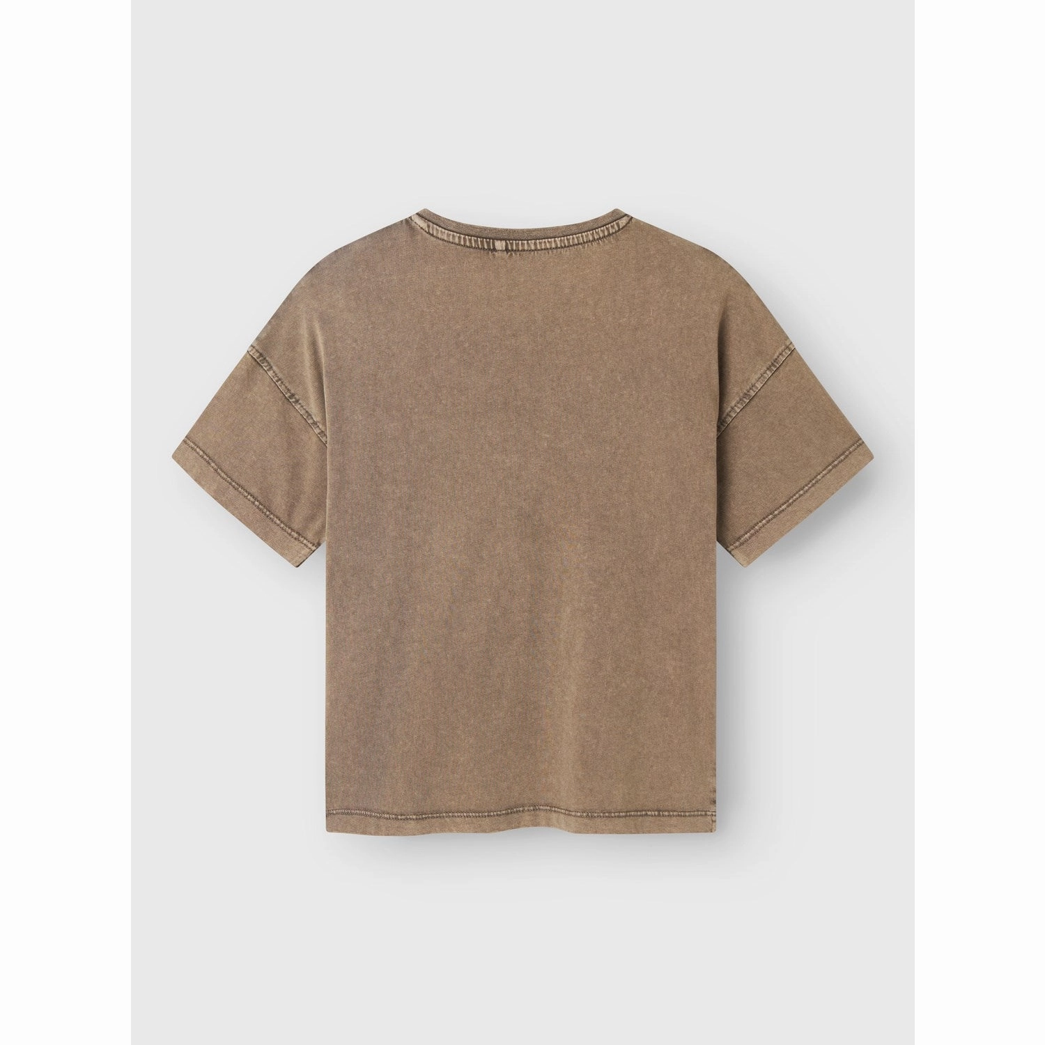 Name It Walnut Hommi Regular T-Shirt Reinforced Shoulder
