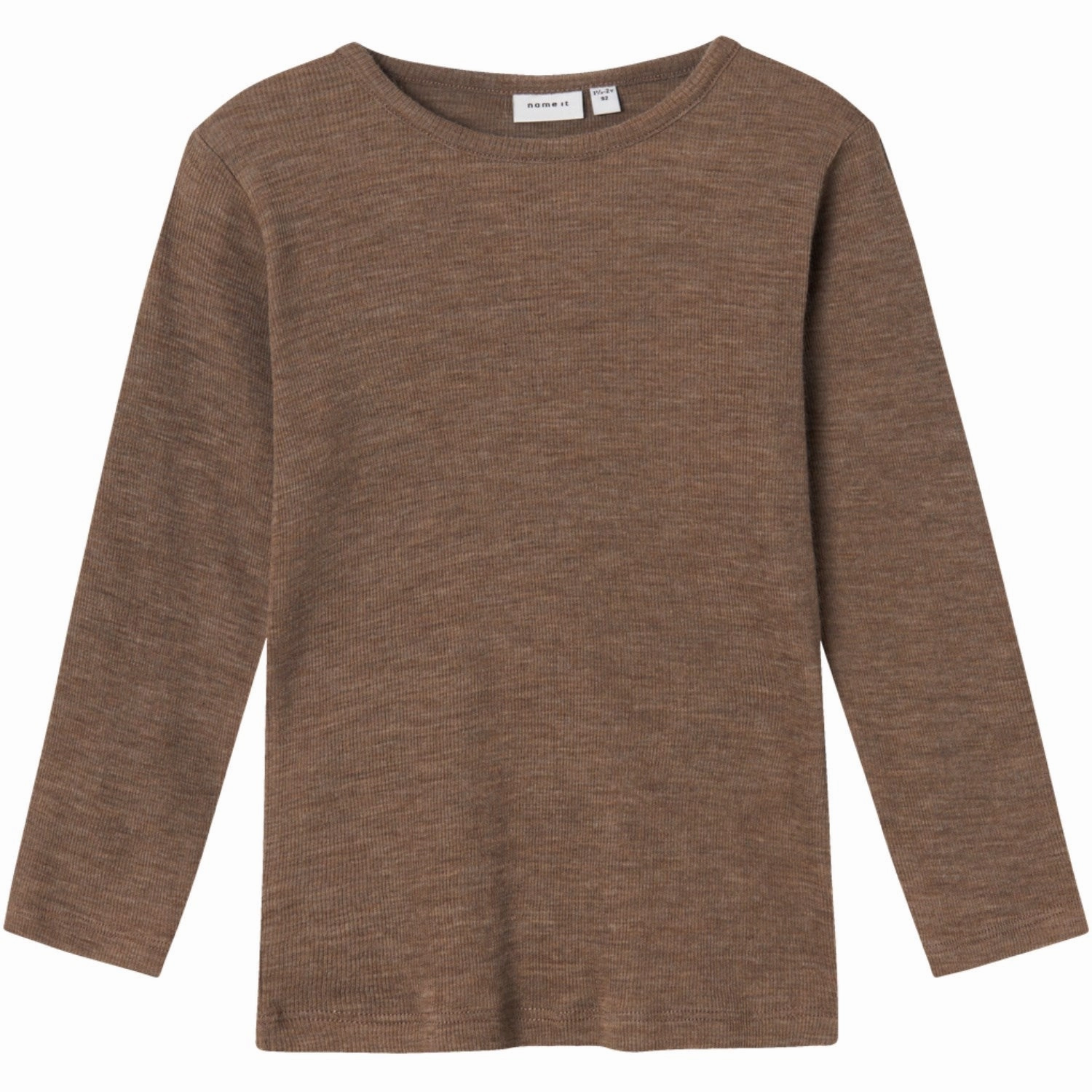 Custom Fit Team Building Name It Walnut Wossa Wool/Silk Rib Blouse