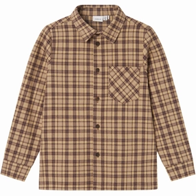 Name It Weathered Teak Resoren Shirt Custom Fit