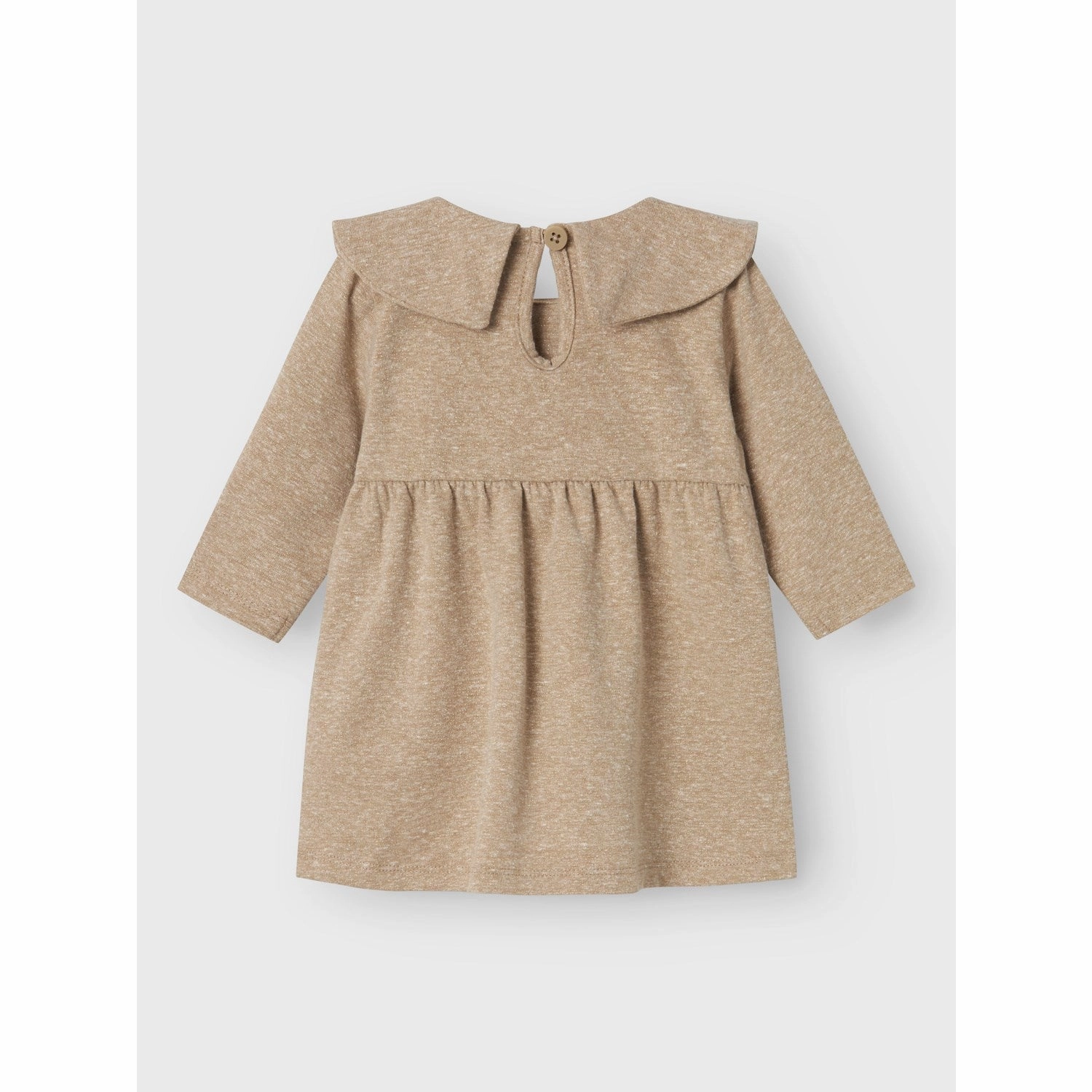 Name It Weathered Teak Rossia Dress Daily Wear Balloon-Sleeve