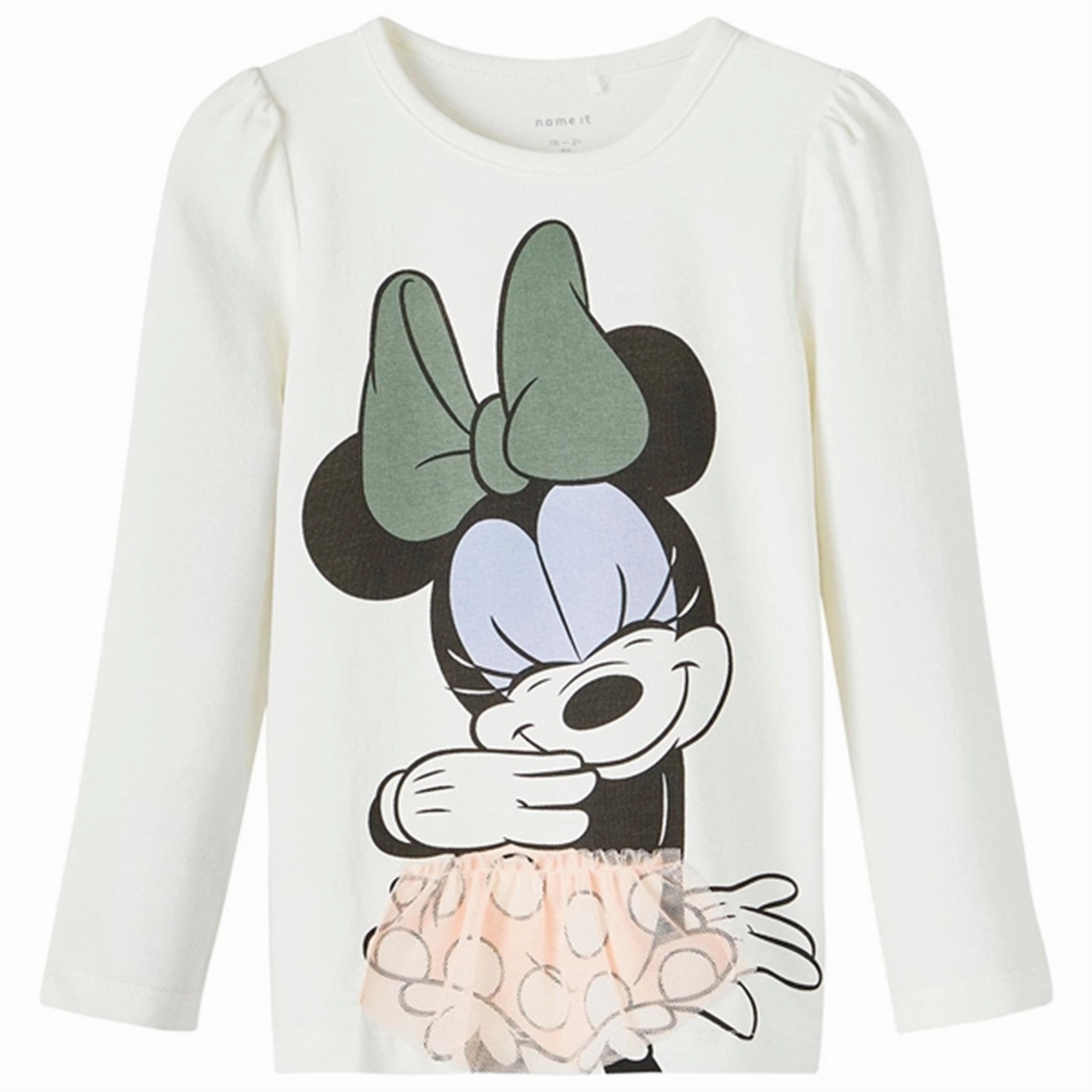Name it White Alyssum Domma Minnie Blouse Petite Cut