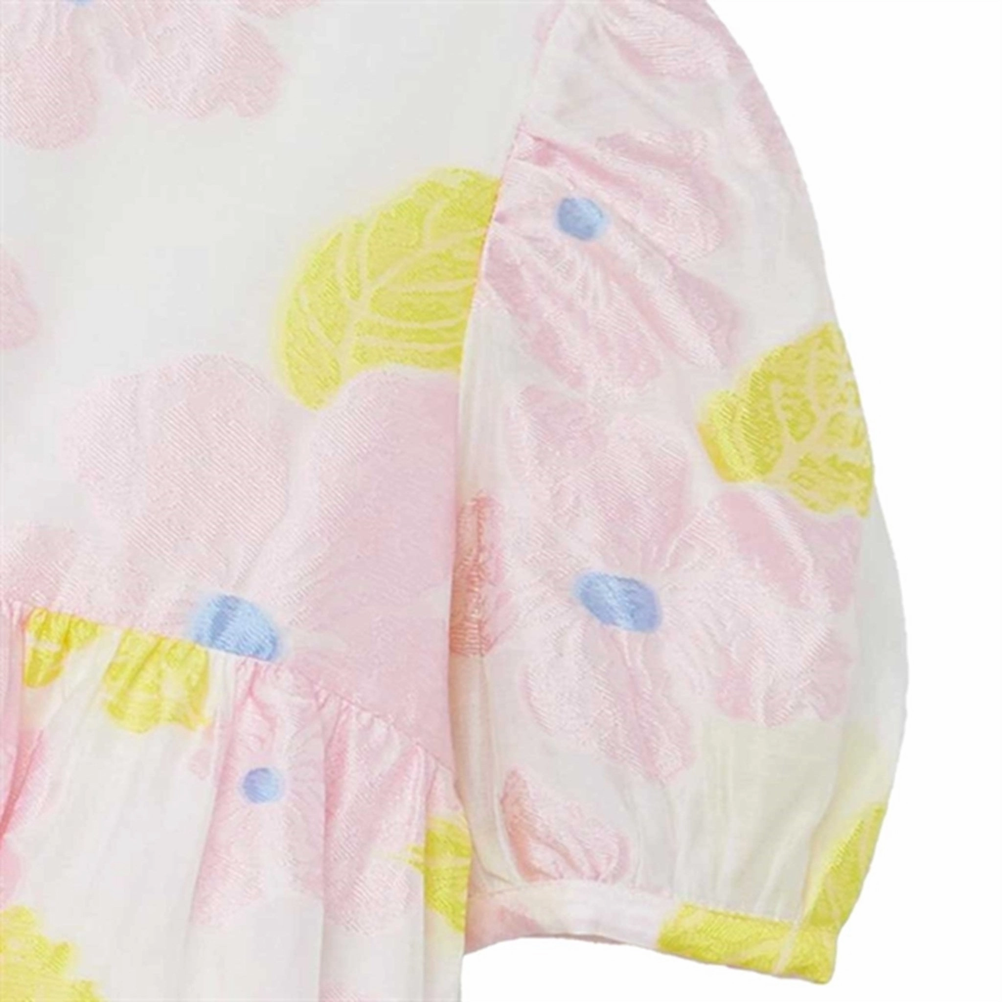 Name It White Alyssum Filima Dress Layered Design Winter Wrap