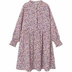 Name it White Alyssum Flower Vinaya Dress Balanced Light Easy Draping