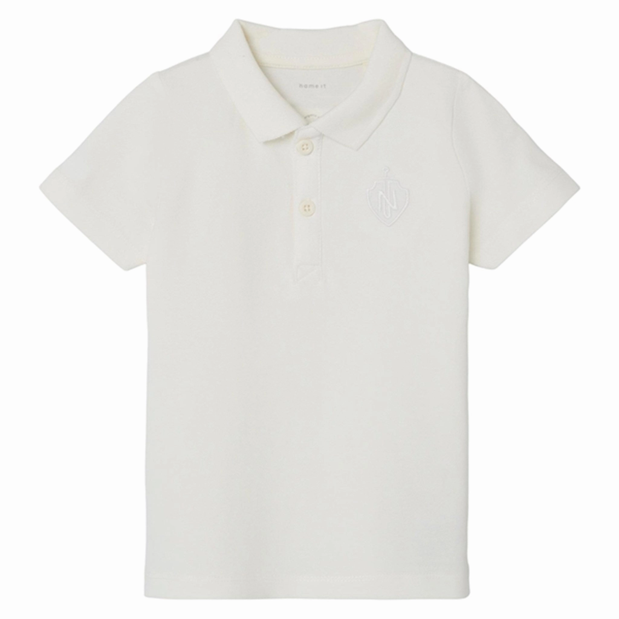 Name it White Alyssum Frits Polo Effortless Style Business Travel