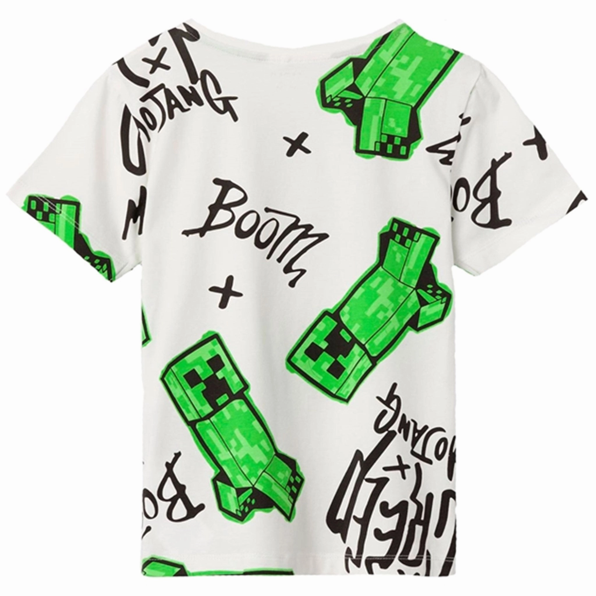 Classic Color Everyday Look Name it White Alyssum Jaffi Minecraft T-Shirt