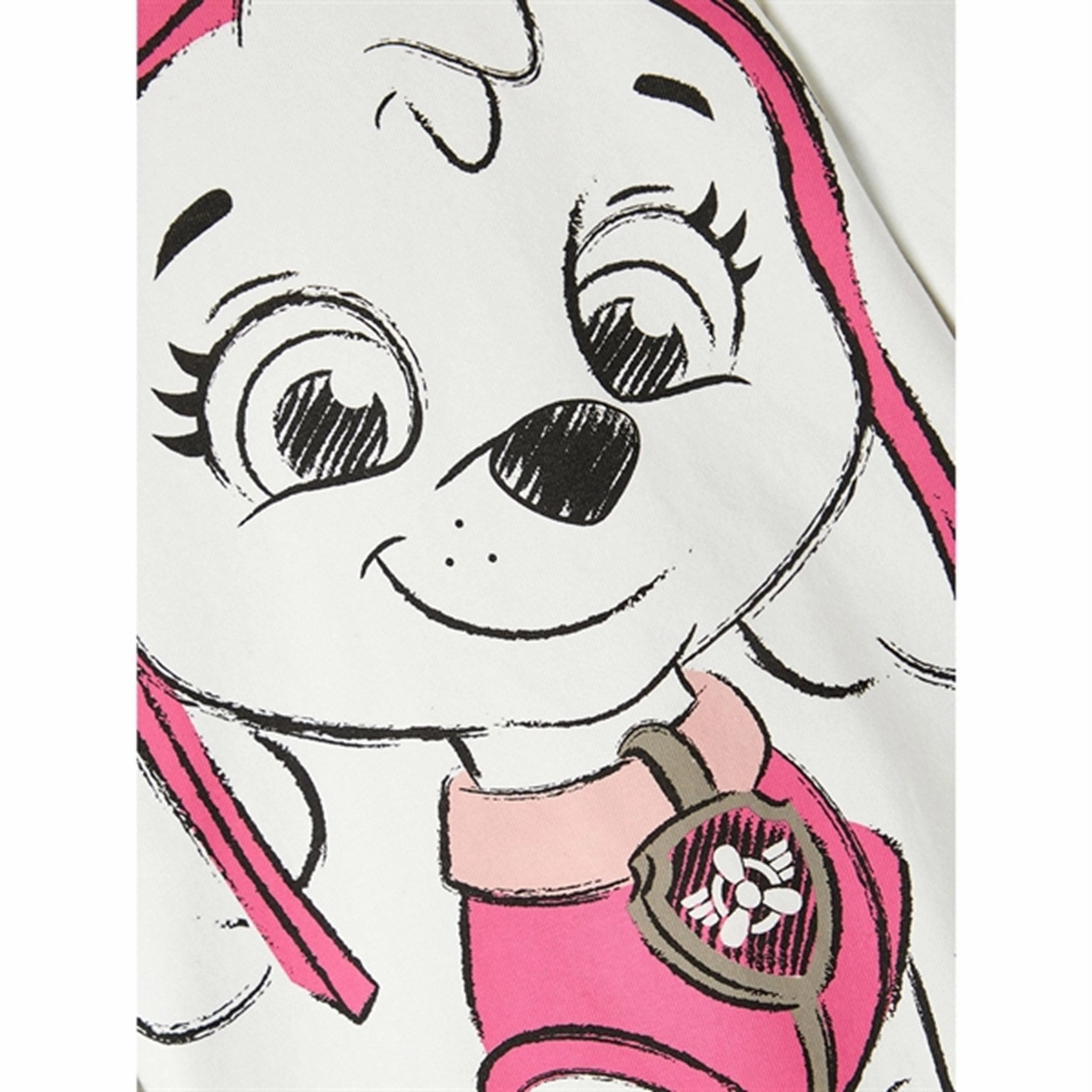 Name it White Alyssum Jamina Paw Patrol Blouse Subtle Print