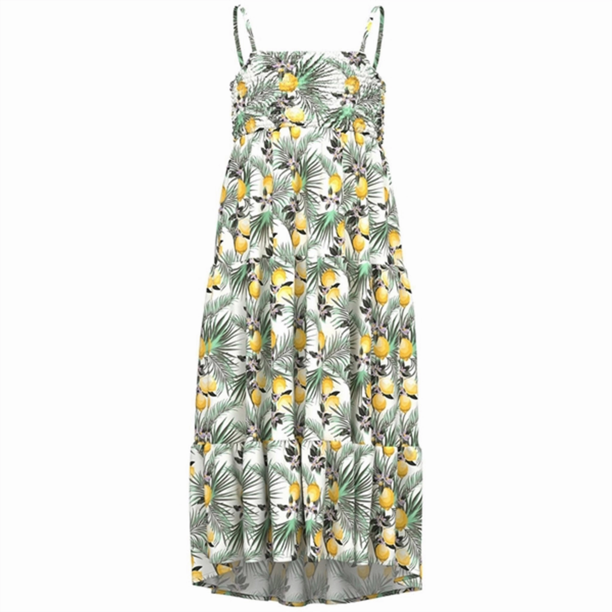 Elegant Outline Modern Wear Name it White Alyssum Vinaya Strap Maxi Dress