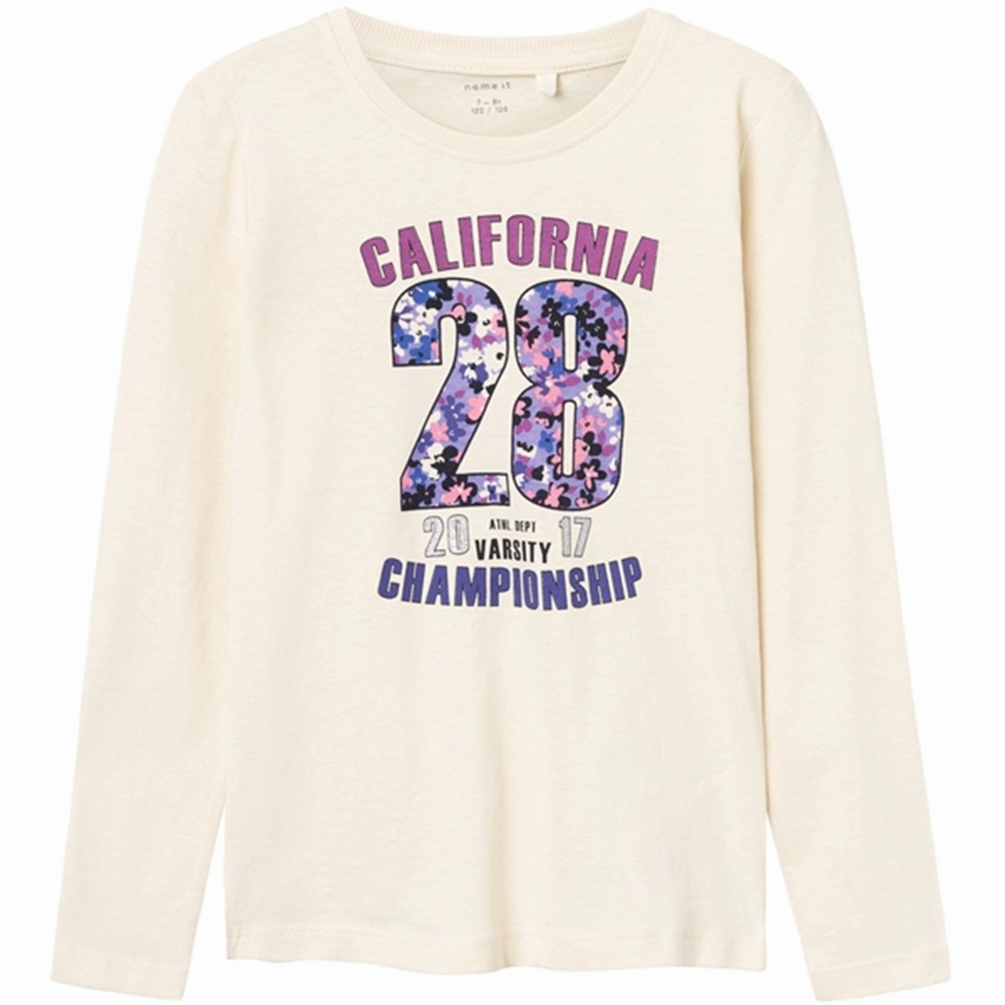 Odor Control Finish Name it Whitecap Gray Roda T-Shirt