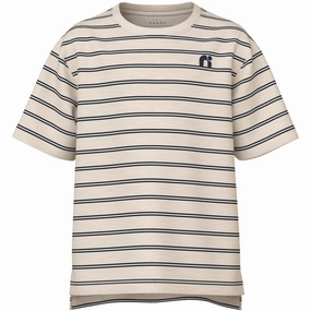 Durable Stitching Name It Whitecap Gray Voby Regular T-Shirt