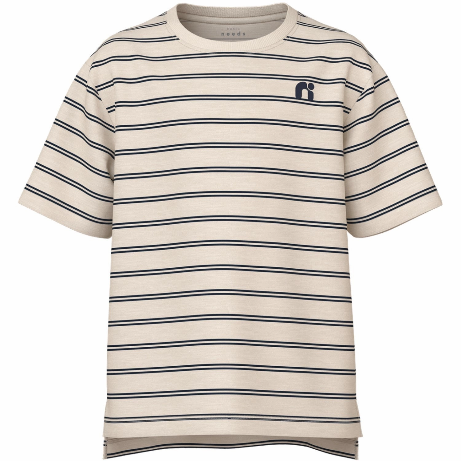 Name It Whitecap Gray Voby Regular T-Shirt RecycledBlend