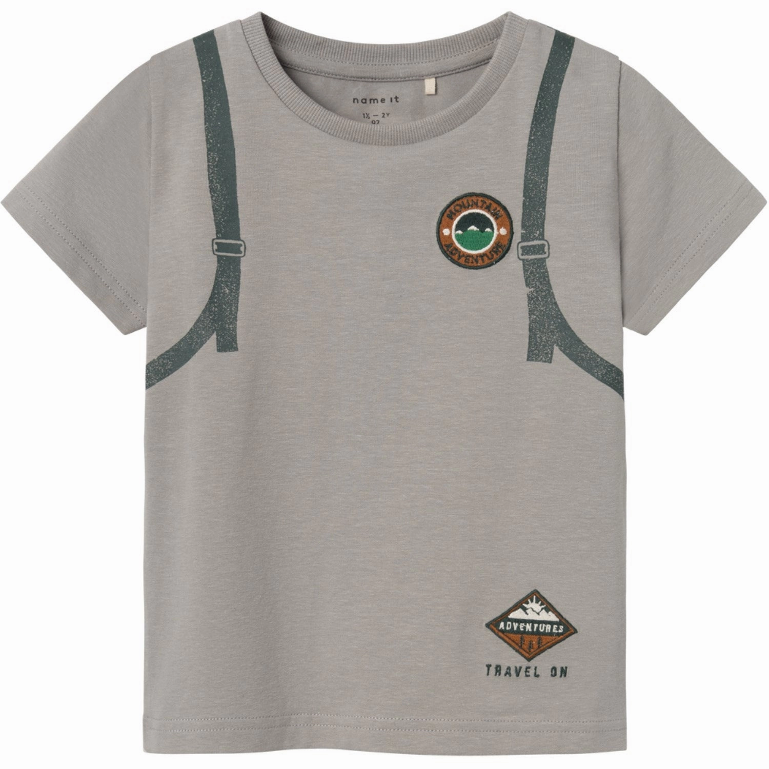 Name It Wild Dove Lucas T-Shirt Quick-Dry Fabric