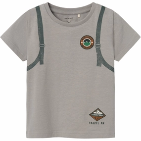 Name It Wild Dove Lucas T-Shirt Quick-Dry Fabric