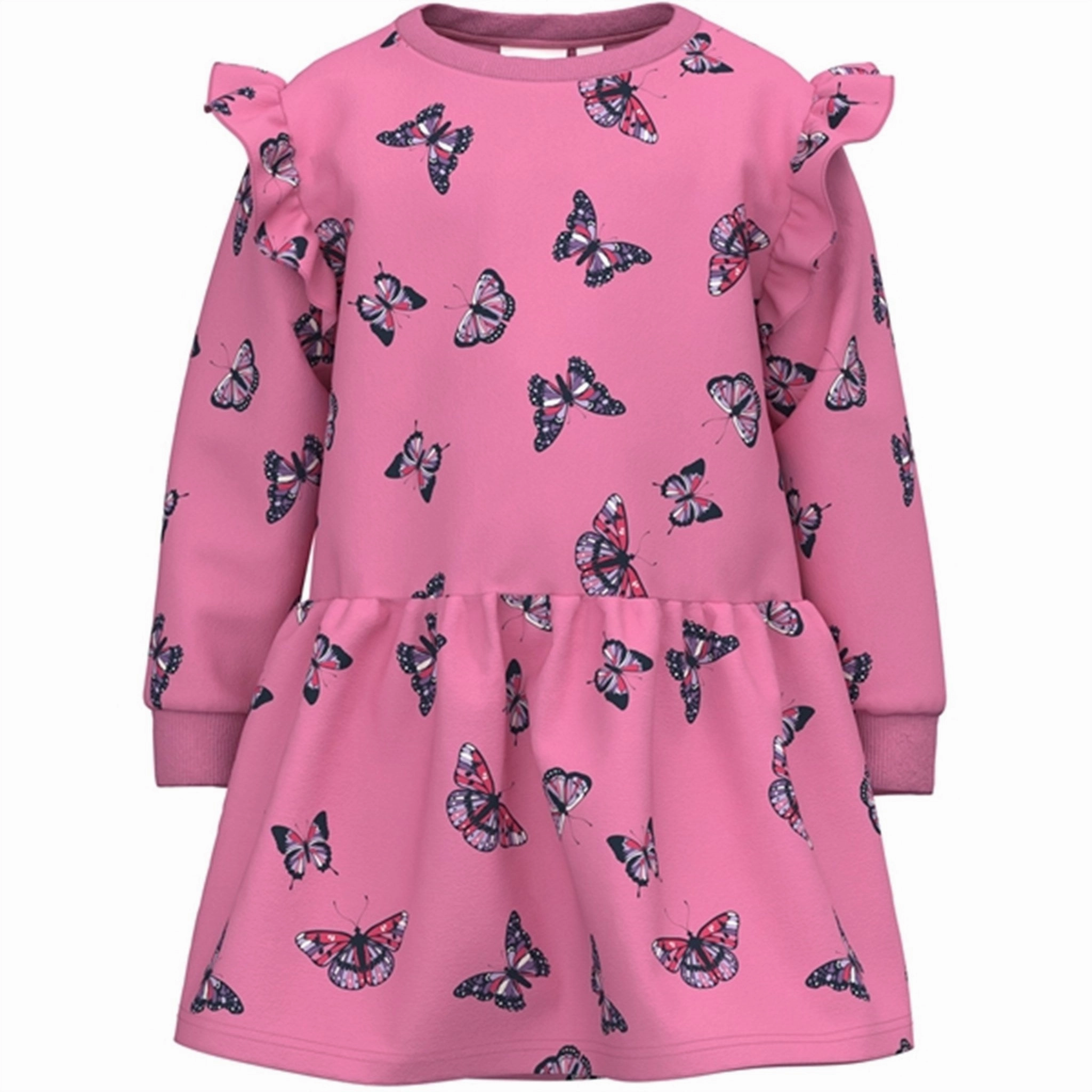 Modern Aesthetic Semi Formal Name it Wild Orchid Tasja Sweat Dress