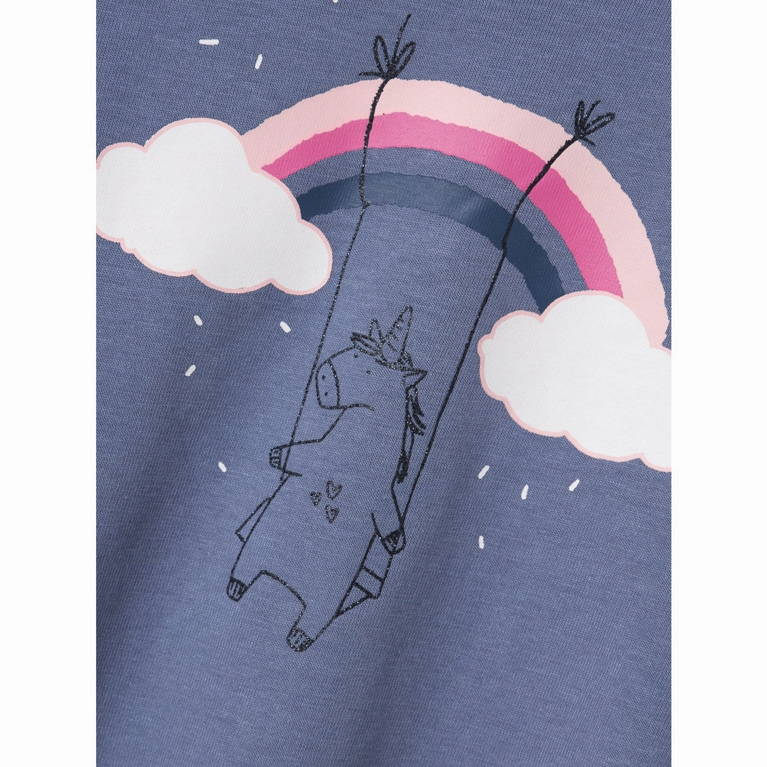 Name It Wild Wind Unicorn Veen Blouse Odorless Binding Tape